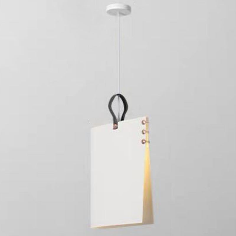 Rectangle Pendant Light Fixture Modern Style Metal Dinning Room Suspension Pendant