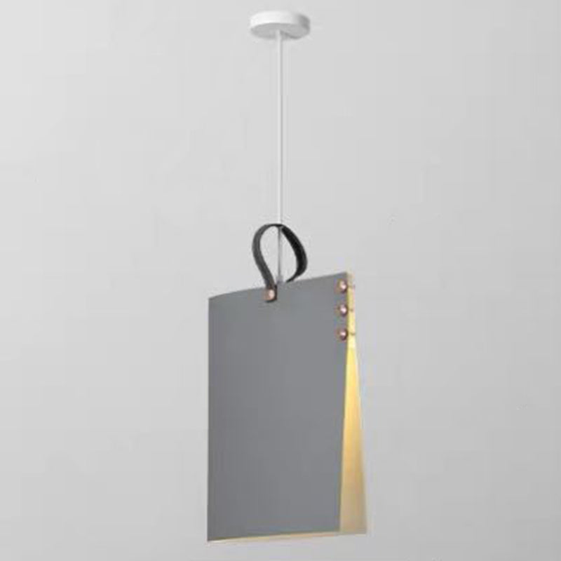 Rectangle Pendant Light Fixture Modern Style Metal Dinning Room Suspension Pendant