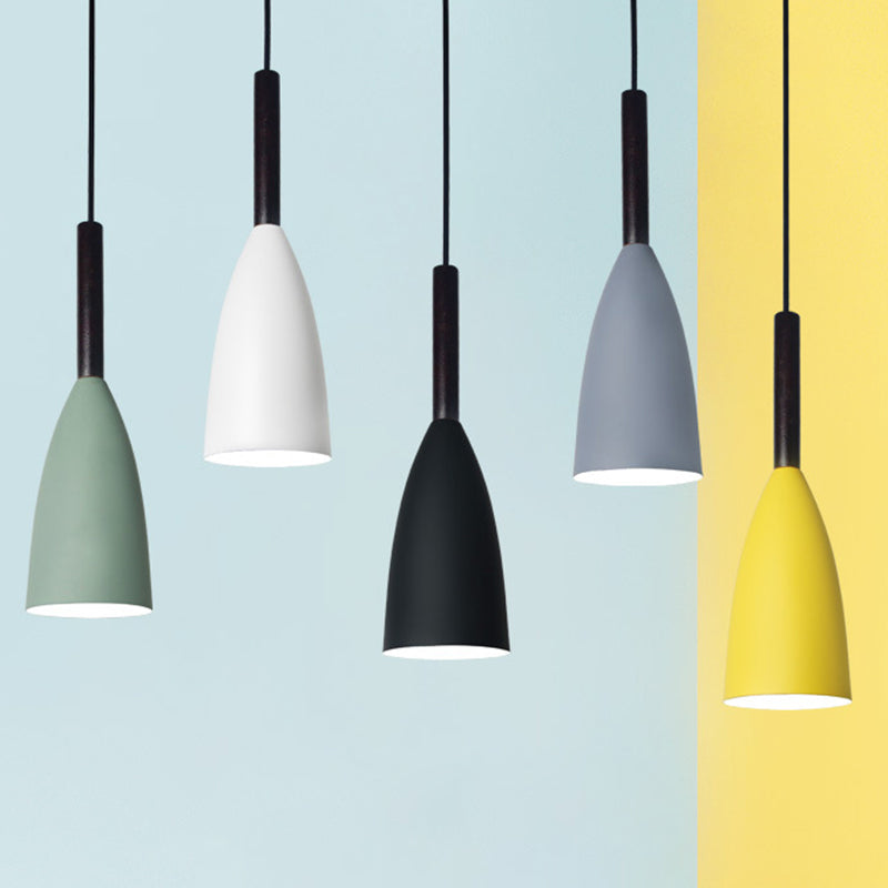 Bottle Pendant Ceiling Light Simplicity Style Metal Ceiling Pendant Lamp for Dinning Room