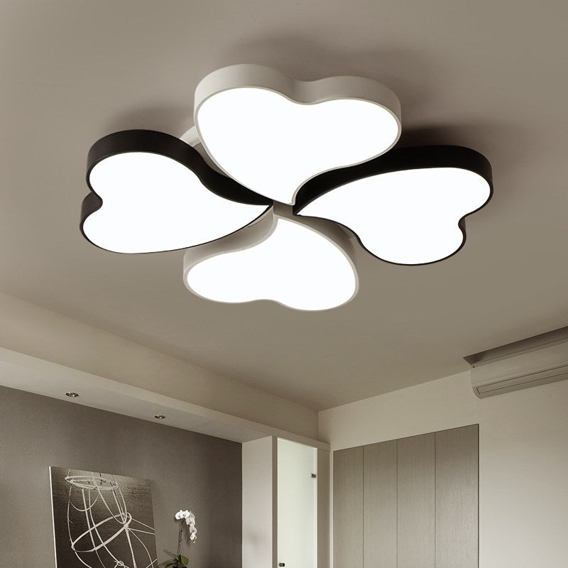 Acryl Blume Flush Deckenleuchte Einfachheit LED Weiß In der Nähe der Deckenbeleuchtung