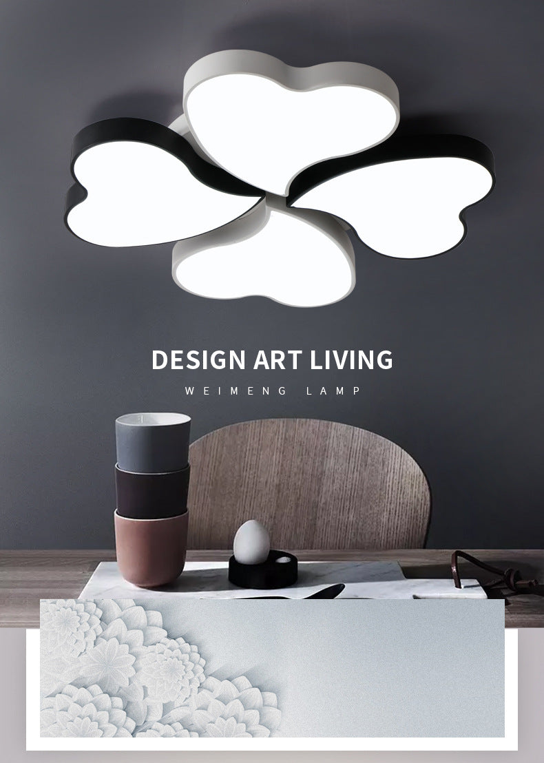 Illuminazione a soffitto a filo del fiore acrilico Simplicity LED bianco vicino all'apparecchio di illuminazione a soffitto