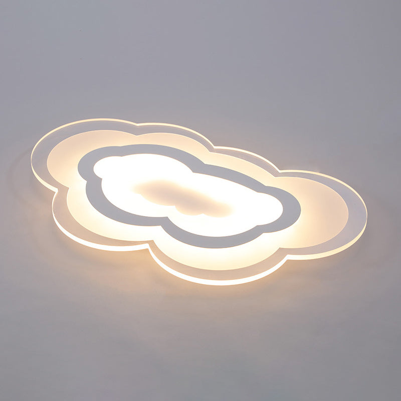 Illuminazione a incasso della nuvola acrilica Minimalista LED bianco vicino all'illuminazione a soffitto