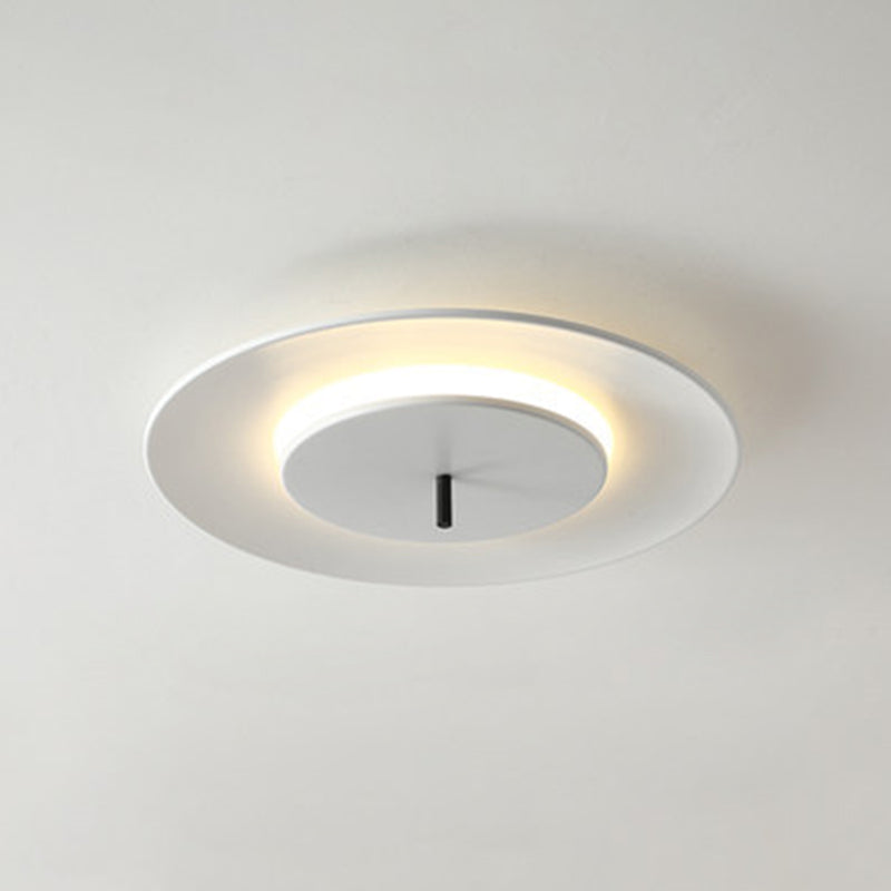 Acrylic Circle Flush Mounted Ceiling Light Nordic LED Close To Ceiling Lighting Fixture