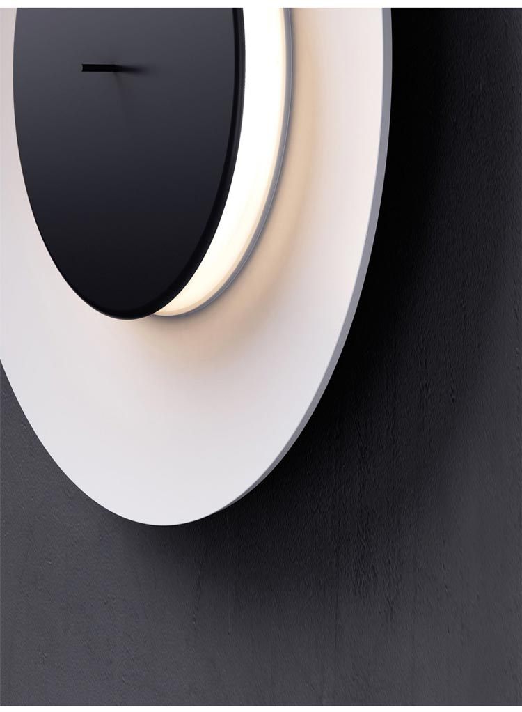 Acrylic Circle Flush Mounted Ceiling Light Nordic LED Close To Ceiling Lighting Fixture