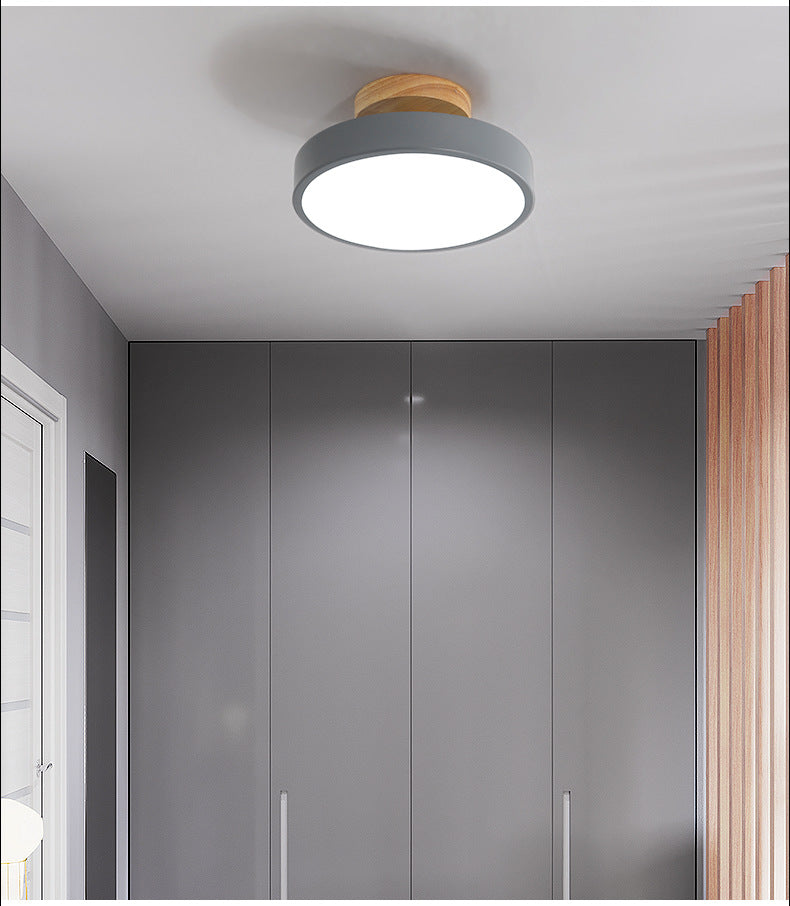Plafonnier encastré en cercle acrylique, plafonnier LED de Style moderne