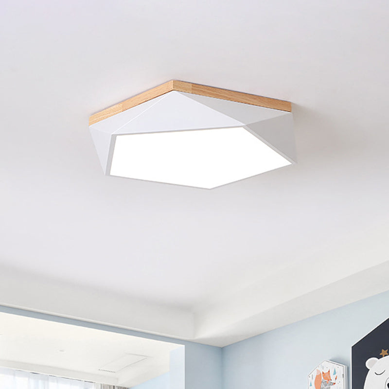 Pentagon inbouwverlichting moderne stijl metalen LED slaapkamer inbouw plafondlamp