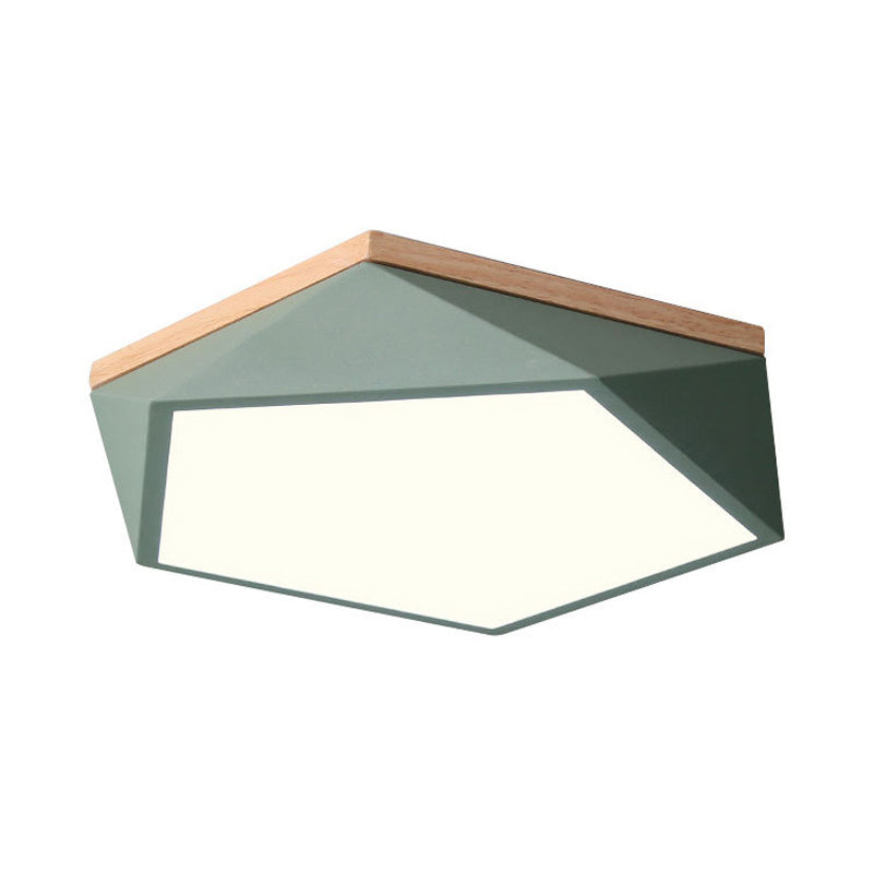 Pentagon inbouwverlichting moderne stijl metalen LED slaapkamer inbouw plafondlamp