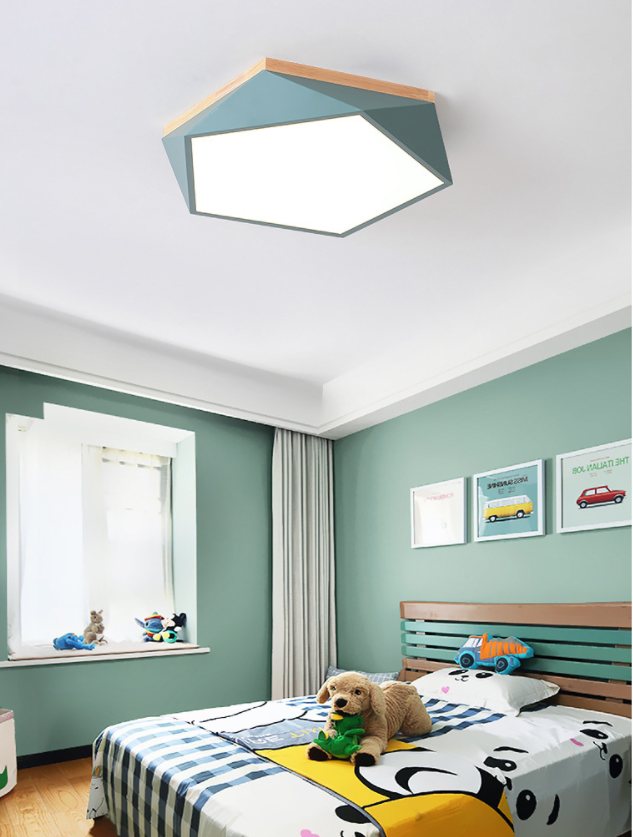 Pentagon inbouwverlichting moderne stijl metalen LED slaapkamer inbouw plafondlamp