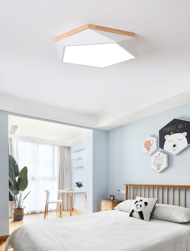 Pentagon inbouwverlichting moderne stijl metalen LED slaapkamer inbouw plafondlamp