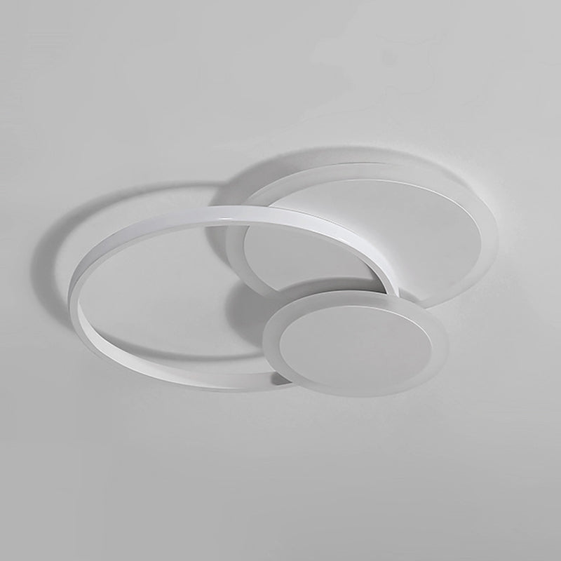 Cirkel inbouwverlichting Acryl Moderne eenvoud Inbouwplafondverlichtingsarmaturen voor slaapkamer