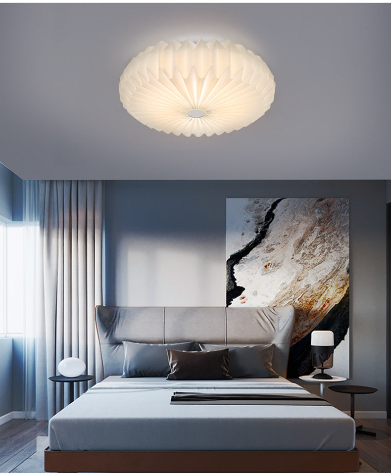 Flower Flush Mount Ceiling Light Contemporary Acrylic Ceiling Mount Light Fixture for Bedroom