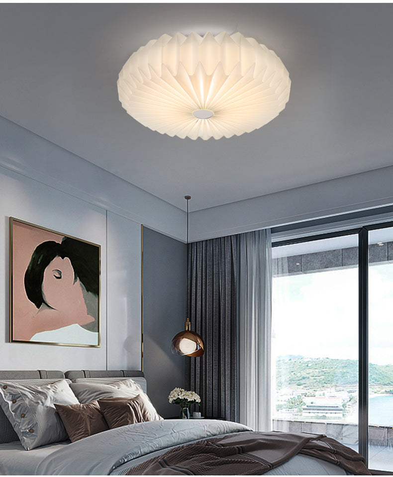Flower Flush Mount Ceiling Light Contemporary Acrylic Ceiling Mount Light Fixture for Bedroom