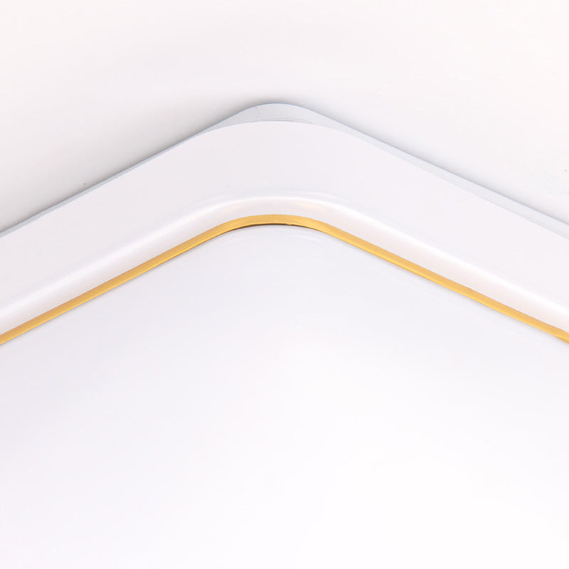 Vierkante inbouw plafondlamp Eenvoud Acryl plafondinbouw voor woonkamer