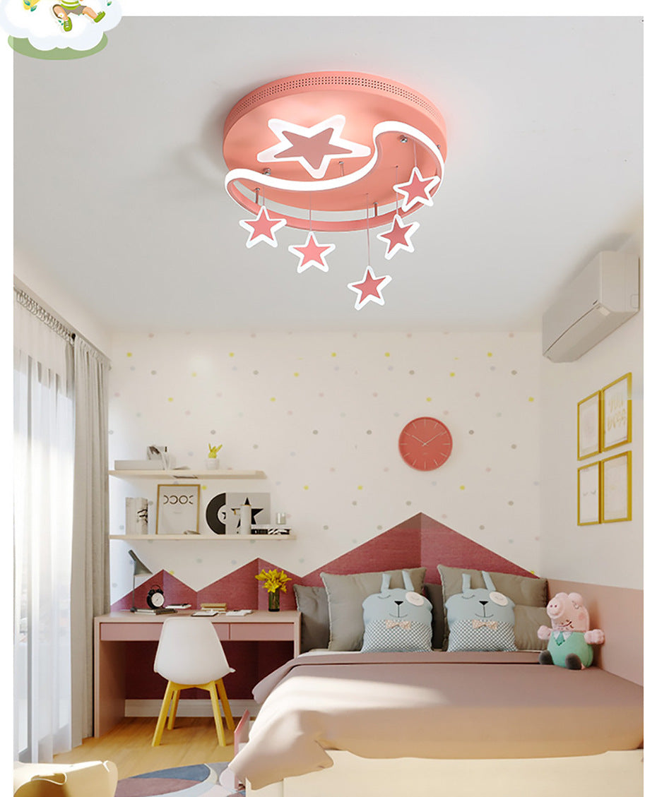 Maan- en ster-inbouwplafondlamp 1-lichts acryl Creatieve inbouwlamp