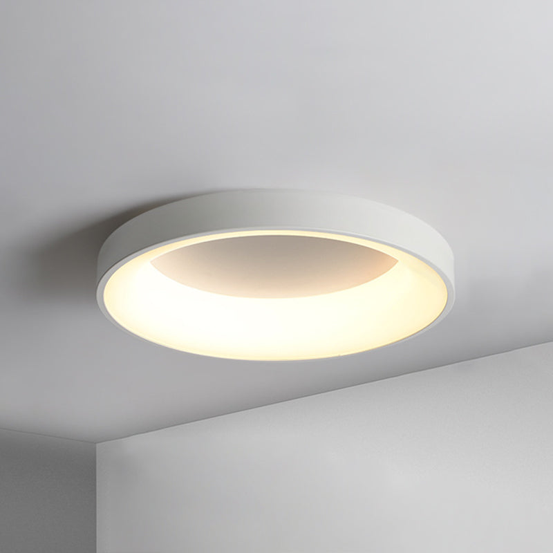 Metal Circular Rubor montura de techo Lámpara Nórdica Estilo Nórdico Iluminación de montaje para dormitorio