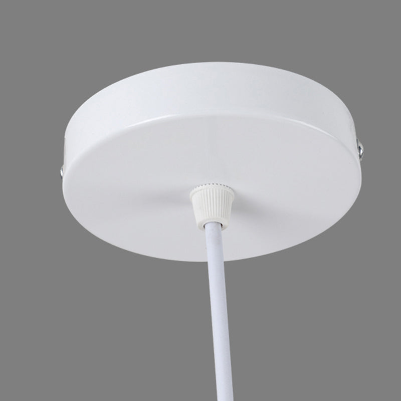 Asian Style Simplicity Hanging Light Bamboo & Imitation Sheepskin Double Shade 1 Light Pendant Lamp