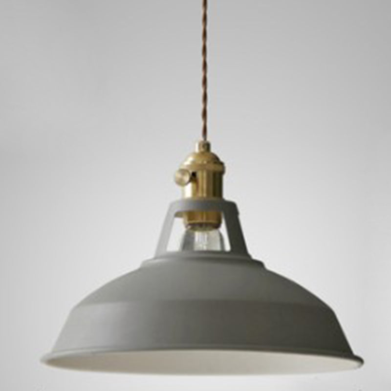 Keuken schuur metalen schaduw hanglamp 1 lichte Noordse stijl macaron gekleurde hangende lamp
