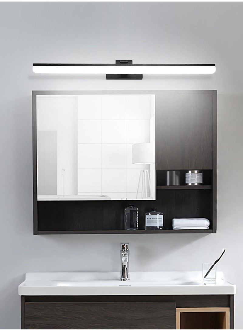 Modern Style Armed LED Wall Mounted Vanity Lights Metal Simple Bathroom Vanity Sconce