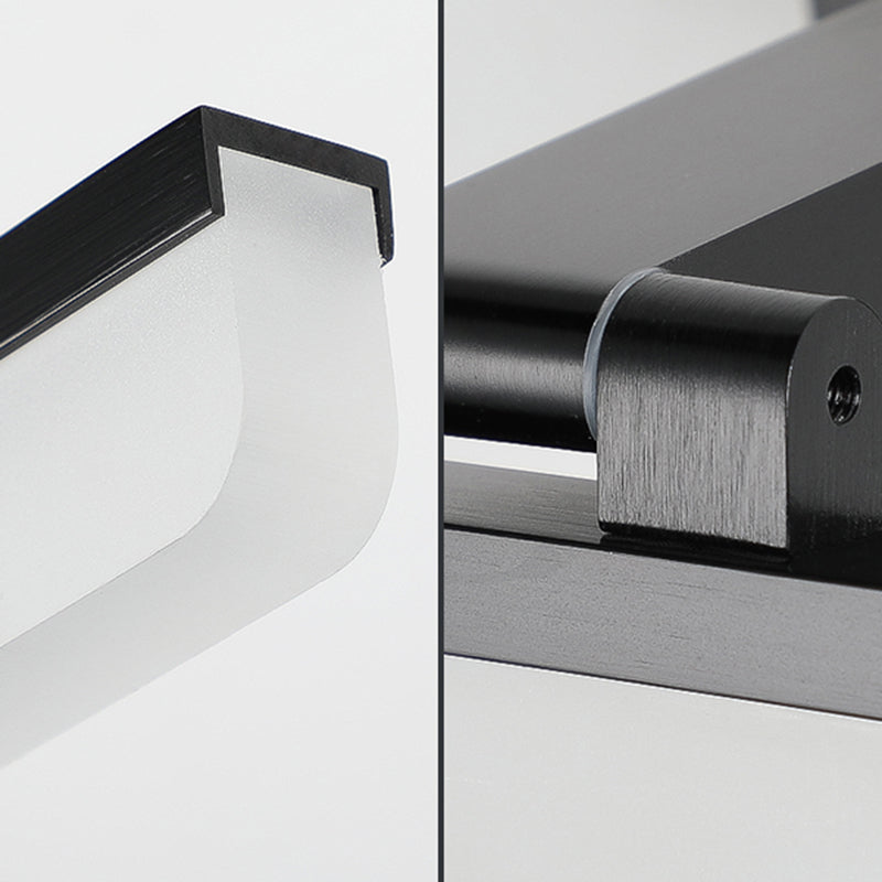 Badkamer led spiegel kastlamp modern badlicht in 3 kleuren afwerking