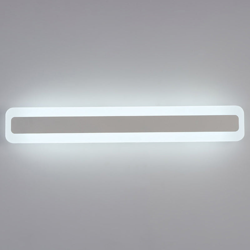 Modern Style Acrylic LED Vanity Light Waterproof and High Brightness Vanity Sconce for Bathroom