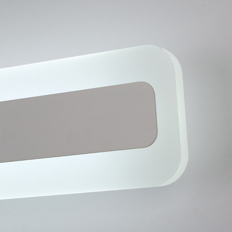 Modern Style Acrylic LED Vanity Light Waterproof and High Brightness Vanity Sconce for Bathroom
