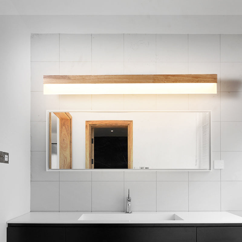 Luz de tocador de tocador de baño moderno LED LED LIGHTURES ACRYLIC SHADE