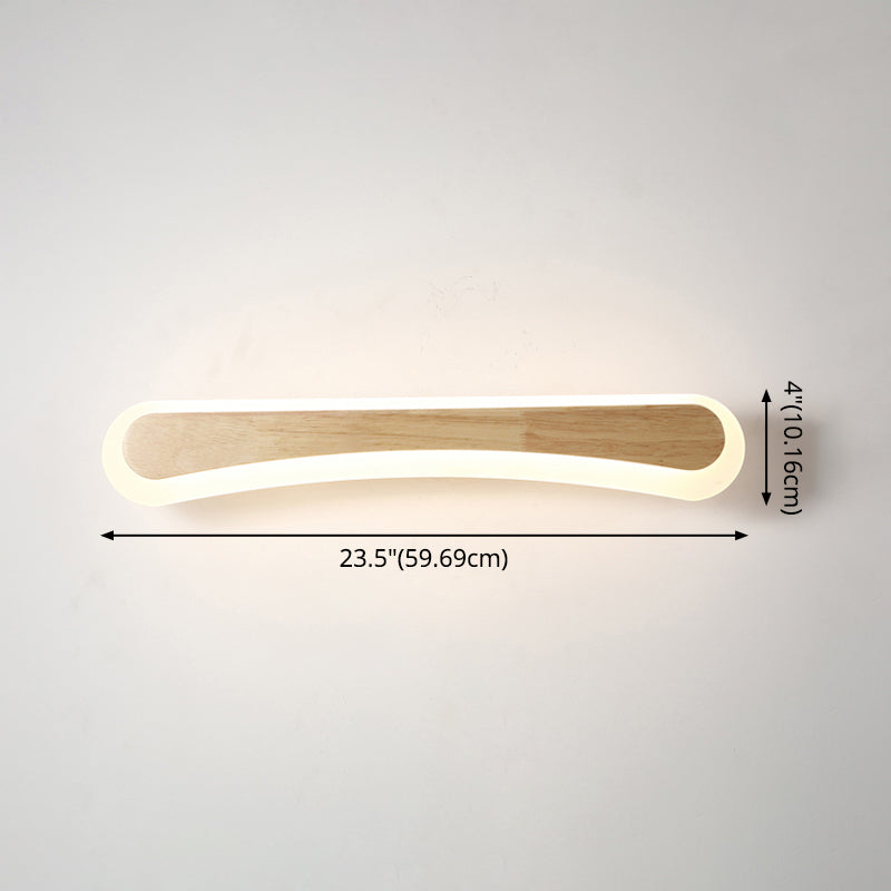 Luz de tocador de tocador de baño moderno LED LED LIGHTURES ACRYLIC SHADE