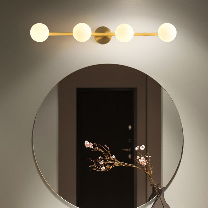 Personalisierte Waschtischwandleuchten moderne LED -Metall -Waschtischlichter für Badezimmer