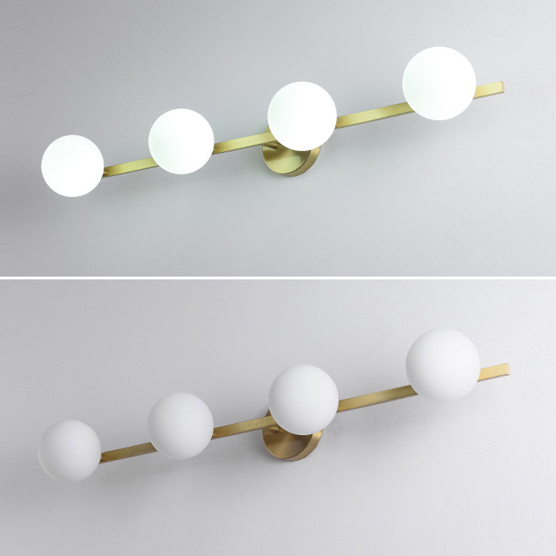 Personalisierte Waschtischwandleuchten moderne LED -Metall -Waschtischlichter für Badezimmer