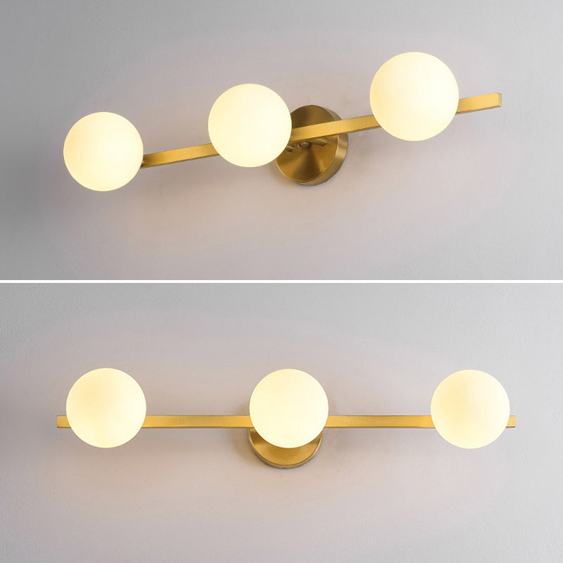 Personalisierte Waschtischwandleuchten moderne LED -Metall -Waschtischlichter für Badezimmer