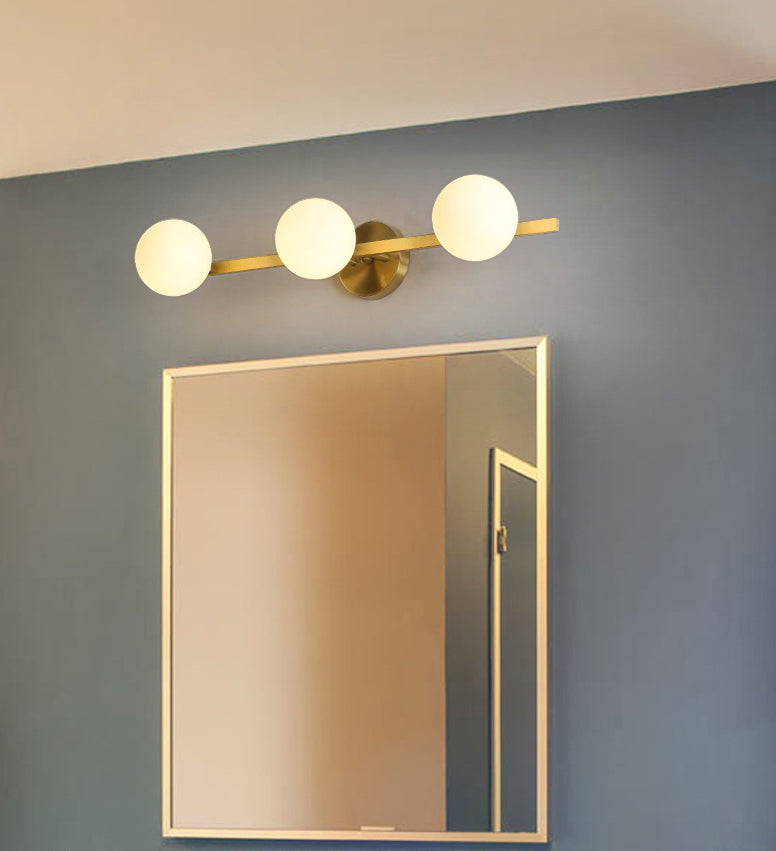 Personalisierte Waschtischwandleuchten moderne LED -Metall -Waschtischlichter für Badezimmer