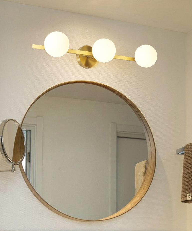 Personalisierte Waschtischwandleuchten moderne LED -Metall -Waschtischlichter für Badezimmer