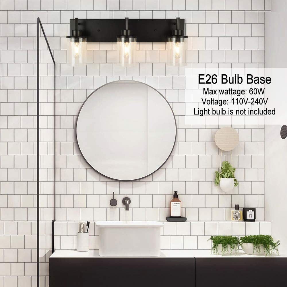 Amerikanischer Vanity Mirror Lights Metal Industrial Eitelkeit Wandleuchten für Badezimmer