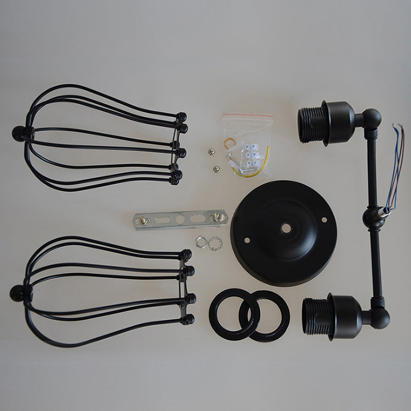 Vintage Double Vanity Lighting Industrial Style Wall Mounted Lamp for Bedroom Bathroom