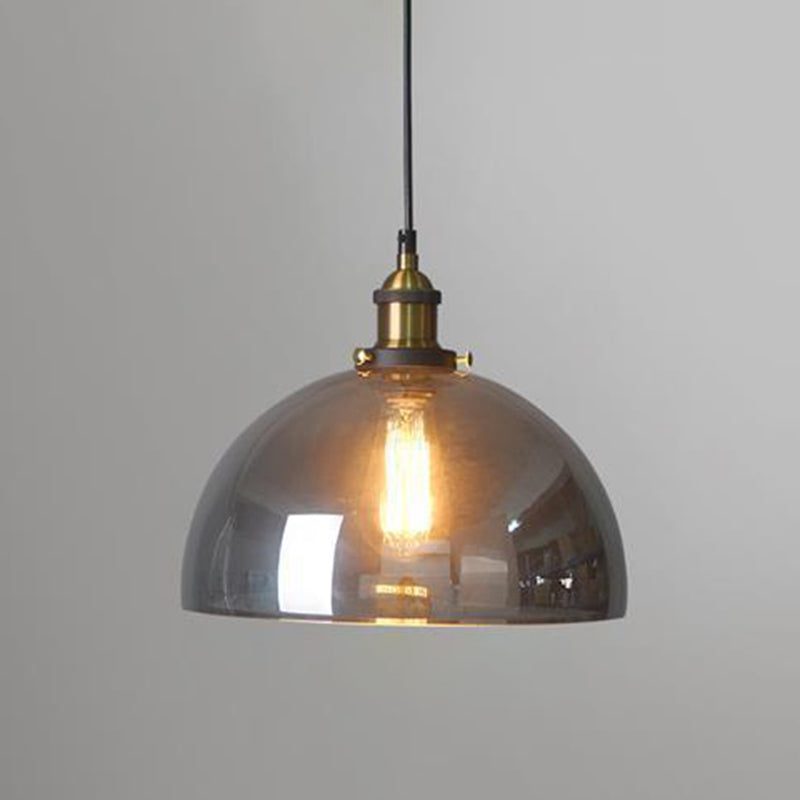 1 Light Hanging Pendant Lights Nordic Industrial Style Mirrored Glass Pendant Ceiling Lights