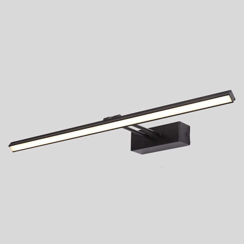 Linear Vanity Light Modern Minimalist Style Metal Single Vanity Light