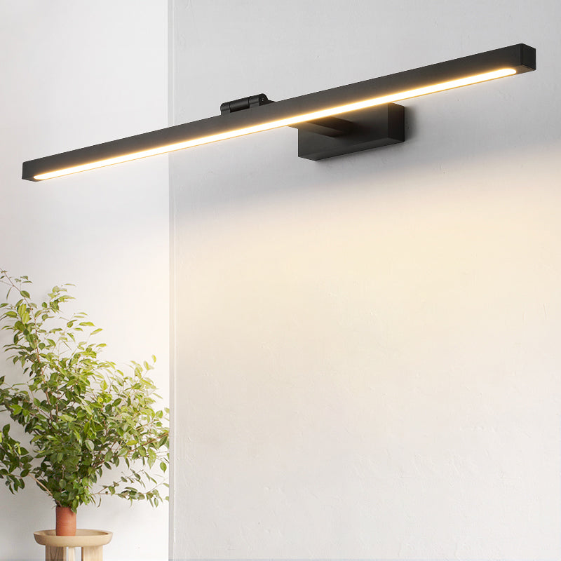 Luminaires muraux de vanité rectangulaire