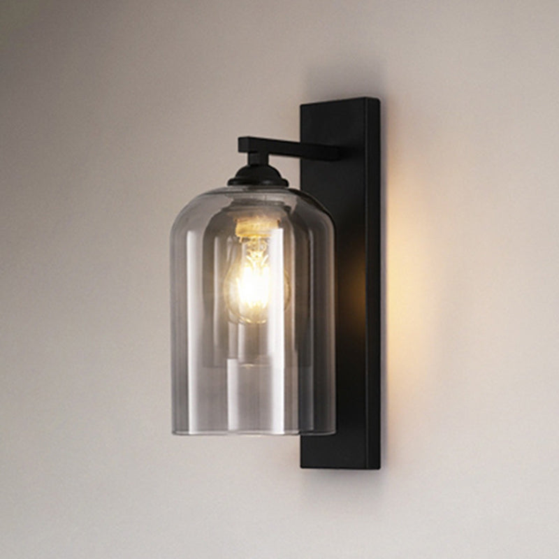 Exquisite Creative Wall Light Sconce Inner Glass Shade Wall Mount Light for Corridor Bedroom