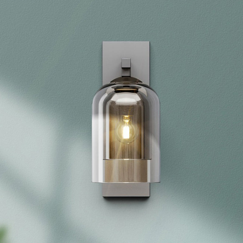 Exquisite Creative Wall Light Sconce Inner Glass Shade Wall Mount Light for Corridor Bedroom