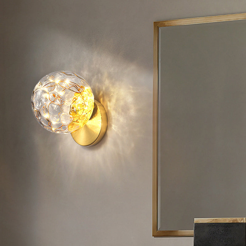 1 luminaire mural en verre léger luminaire créatif étoile