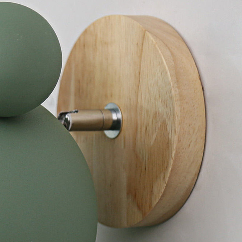 Mooie Mickey Wall Sconce Lights Alnend Macaroon Wall Lamp met verstelbare kop