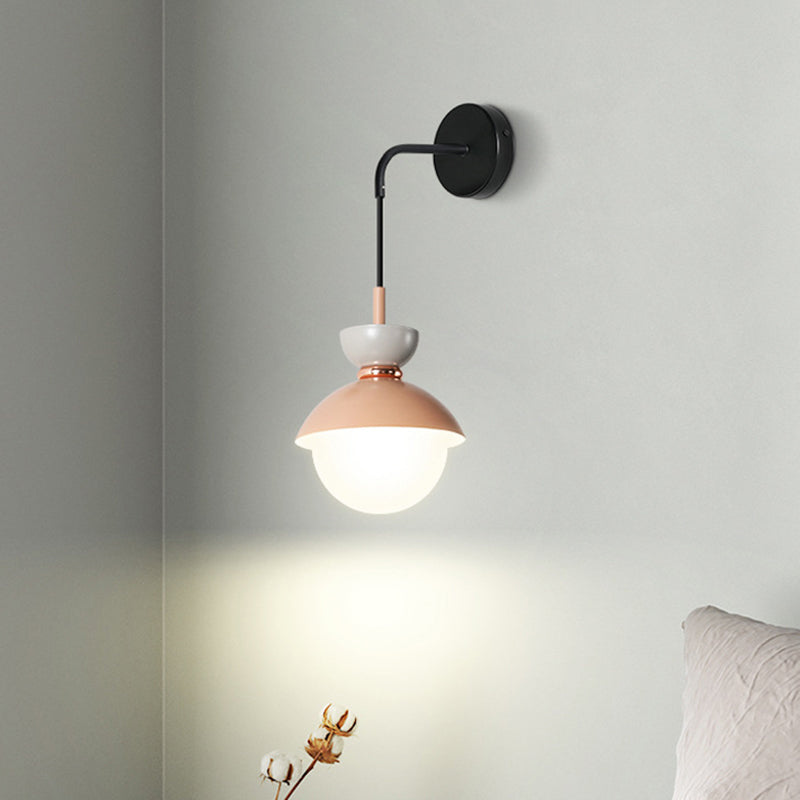 Macaroon Mini Wall SCONCE NOORDISCHE KNOORTE KLIJSTE INDOR Decoratie Wandverlichting voor slaapkamergang