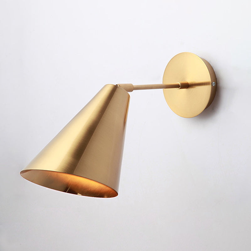 Postmodern Personality Wall Mounted Light Fixture 1 Head Metal Wall Light Sconces for Bedroom