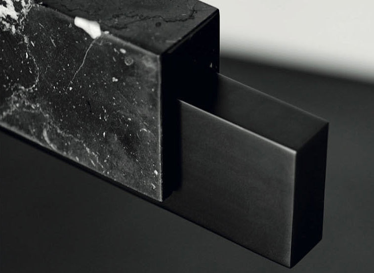 Isola rettangolare in marmo Luce Minimalista Minimalista Sospensione Apparecchiatura per la cena