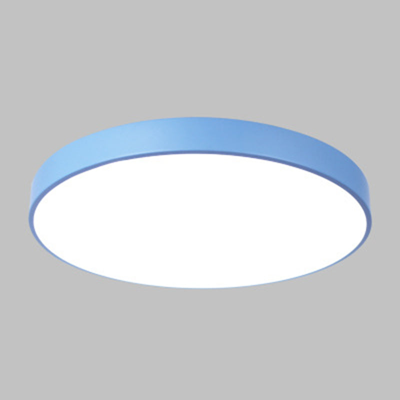 Nordic Style Metal Flush Mount Plafond Lamp Ronde Vorm LED Flush Mount Verlichting voor Slaapkamer