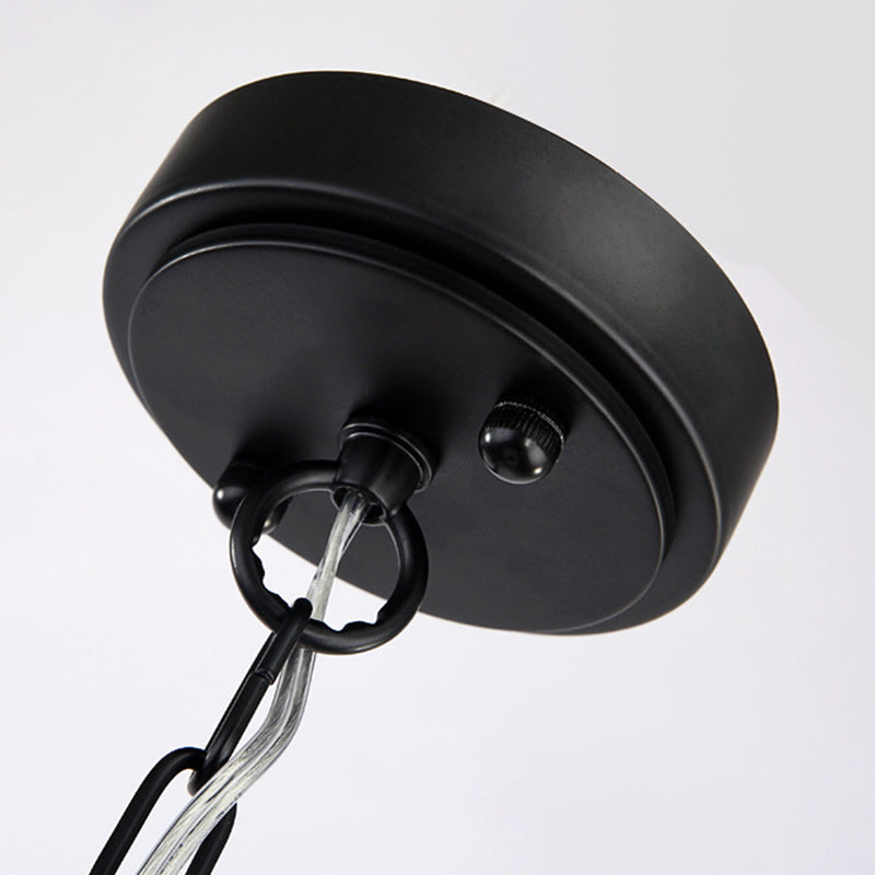 Glass Sphere Hanging Chandelier Minimalist Style Chandelier Pendant Light for Bedroom