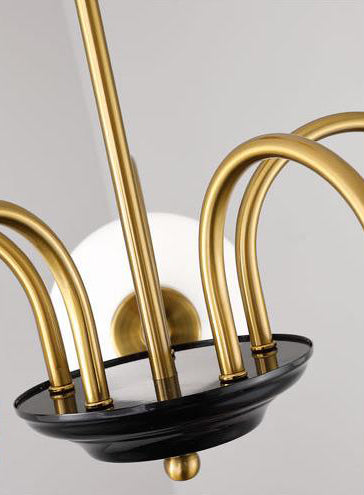 Lampada lampadina molecolare contemporanea in vetro sala da pranzo per la sala da pandant dell'illuminazione