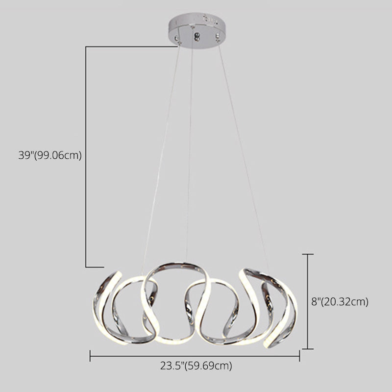Accendere la lampada appesa alla lampadina a LED moderna Led Illuminazione per sala da pranzo