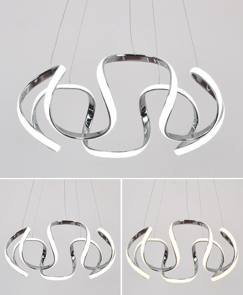 Accendere la lampada appesa alla lampadina a LED moderna Led Illuminazione per sala da pranzo