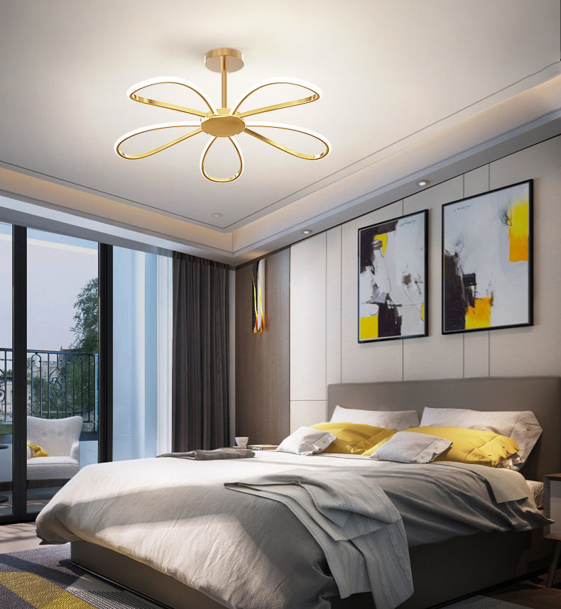 Lampada del lampadina a fiore Simple Metal Living Soggio